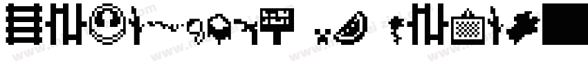 Minecraft AE Pixel字体转换